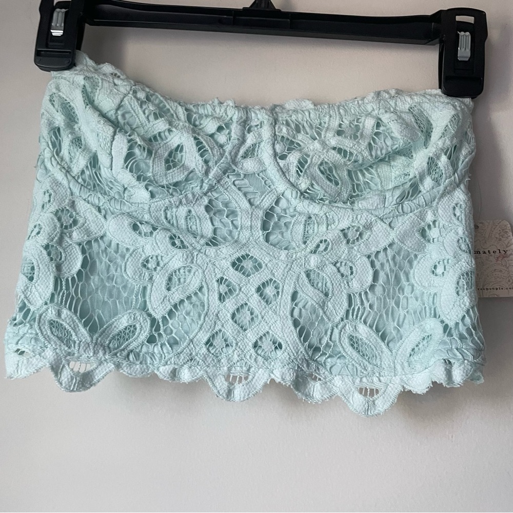 Intimately Free People Sea Washed Corset Tube Size XS